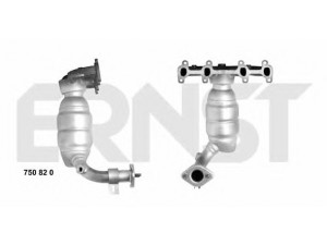 ERNST 750820 katalizatoriaus keitiklis; kolektoriaus katalizatorius 
 Išmetimo sistema -> Kolektorius
1 113 277