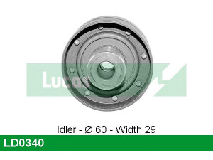 LUCAS ENGINE DRIVE LD0340 įtempiklio skriemulys, paskirstymo diržas
13074-16A00, 13074-16A01