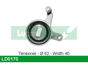 LUCAS ENGINE DRIVE LD0170 įtempiklio skriemulys, paskirstymo diržas
13505-65020