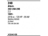 FONOS VO24015B išmetimo sistema 
 Išmetimo sistema -> Išmetimo sistema, visa