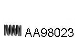 VENEPORTE AA98023 spyruoklė, išmetimo vamzdis 
 Išmetimo sistema -> Surinkimo dalys -> Atskiros surinkimo dalys -> Spyruoklė
854882, 854886, 90280001, 90448555