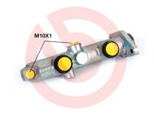BREMBO M 61 107 pagrindinis cilindras, stabdžiai 
 Stabdžių sistema -> Pagrindinis stabdžių cilindras
7910027051, 460157, 24211909103