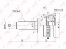 LYNXauto CO-3607A jungčių komplektas, kardaninis velenas
49500-25510, 49507-25A00, 49507-25B00