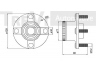 TREVI AUTOMOTIVE WB1458 rato guolio komplektas 
 Ašies montavimas/vairavimo mechanizmas/ratai -> Rato stebulė/montavimas -> Rato guolis
96264600