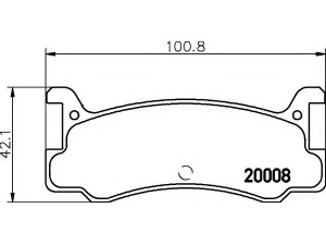 HELLA 8DB 355 005-701 stabdžių trinkelių rinkinys, diskinis stabdys 
 Techninės priežiūros dalys -> Papildomas remontas
0449287705, 0449287706, 0449287706000