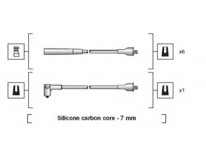 MAGNETI MARELLI 941318111122 uždegimo laido komplektas 
 Kibirkšties / kaitinamasis uždegimas -> Uždegimo laidai/jungtys