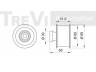 TREVI AUTOMOTIVE TD1387 kreipiantysis skriemulys, paskirstymo diržas 
 Diržinė pavara -> Paskirstymo diržas/komplektas -> Laisvasis/kreipiamasis skriemulys
JE2612730, JE2612730A, 0JE2612730A
