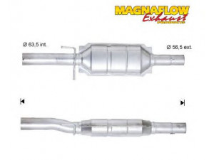 MAGNAFLOW 71605 katalizatoriaus keitiklis 
 Išmetimo sistema -> Katalizatoriaus keitiklis