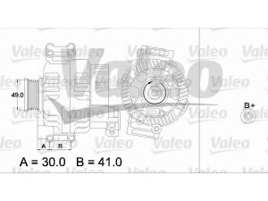 VALEO 437375 kintamosios srovės generatorius
12317505899, 12317505903, 12317516104
