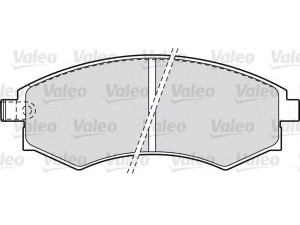 VALEO 598786 stabdžių trinkelių rinkinys, diskinis stabdys 
 Techninės priežiūros dalys -> Papildomas remontas
41060-32R94, 41060-44F92, 41060-48R91