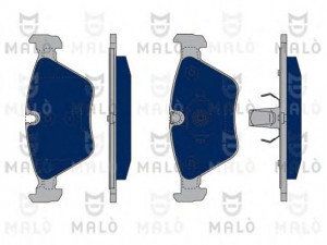 MAL? 1050291 stabdžių trinkelių rinkinys, diskinis stabdys 
 Techninės priežiūros dalys -> Papildomas remontas
34113404362, 34116750148, 34116754705