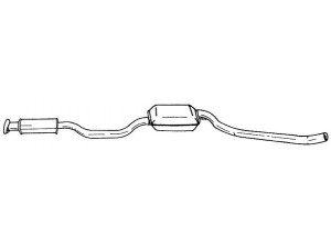 AKS DASIS SG25469 vidurinis duslintuvas