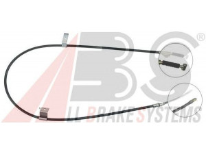 A.B.S. K11788 trosas, stovėjimo stabdys 
 Stabdžių sistema -> Valdymo svirtys/trosai
36530-70J10