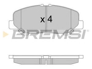 BREMSI BP3579 stabdžių trinkelių rinkinys, diskinis stabdys
446528520, AY040TY083, V9118A106