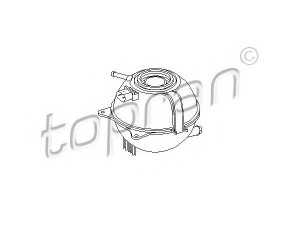 TOPRAN 109 342 išsiplėtimo bakelis, aušinimo skystis 
 Aušinimo sistema -> Radiatorius/alyvos aušintuvas -> Išsiplėtimo bakelis, variklio aušinimo skystis
6Q0 121 407, 6Q0 121 407A, 6Q0 121 407