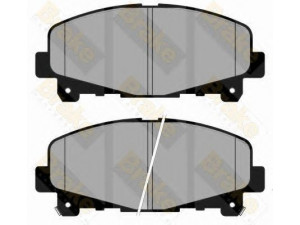Brake ENGINEERING PA1826 stabdžių trinkelių rinkinys, diskinis stabdys 
 Techninės priežiūros dalys -> Papildomas remontas
45022TL0G50, 45022TL0G51