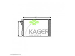 KAGER 94-5798 kondensatorius, oro kondicionierius 
 Oro kondicionavimas -> Kondensatorius
64508379885, 8379885