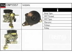 DELCO REMY DSP1337 hidraulinis siurblys, vairo sistema 
 Vairavimas -> Vairo pavara/siurblys
49110-5F600