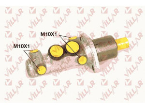 VILLAR 621.3367 pagrindinis cilindras, stabdžiai 
 Stabdžių sistema -> Pagrindinis stabdžių cilindras
0043276300, 43276300, 49276300