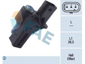 FAE 79287 jutiklis, skirstomojo veleno padėtis 
 Elektros įranga -> Jutikliai
13 62 7 561 753, 75 61 7 538 001