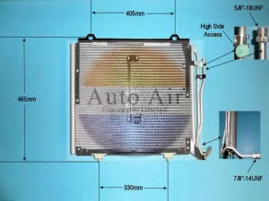 AUTO AIR GLOUCESTER 16-1204 kondensatorius, oro kondicionierius 
 Oro kondicionavimas -> Kondensatorius
2028301070