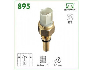 MTE-THOMSON 895 temperatūros jungiklis, radiatoriaus ventiliatorius 
 Aušinimo sistema -> Siuntimo blokas, aušinimo skysčio temperatūra
89428-20110, 89428-20110