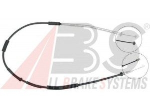 A.B.S. K18148 trosas, stovėjimo stabdys 
 Stabdžių sistema -> Valdymo svirtys/trosai
46819336