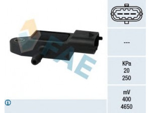 FAE 15106 jutiklis, įsiurbimo kolektoriaus slėgis 
 Elektros įranga -> Jutikliai
22365-7266R, 22 36 572 66R, 82 00 225 971