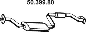 EBERSPÄCHER 50.399.80 vidurinis duslintuvas 
 Išmetimo sistema -> Duslintuvas
MR481209