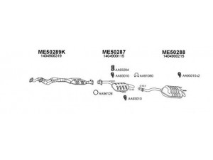 VENEPORTE 500183 išmetimo sistema