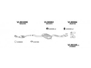 VENEPORTE 900166 išmetimo sistema
