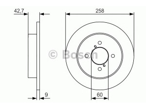 BOSCH 0 986 479 U95 stabdžių diskas 
 Dviratė transporto priemonės -> Stabdžių sistema -> Stabdžių diskai / priedai
55611-60J00