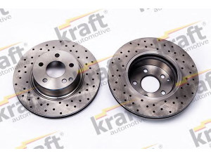 KRAFT AUTOMOTIVE 6041270 stabdžių diskas 
 Stabdžių sistema -> Diskinis stabdys -> Stabdžių diskas
220 421 09 12