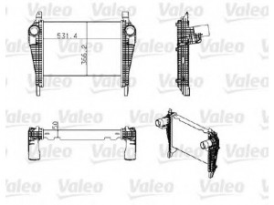 VALEO 818778 tarpinis suslėgto oro aušintuvas, kompresorius 
 Variklis -> Oro tiekimas -> Įkrovos agregatas (turbo/superįkrova) -> Tarpinis suslėgto oro aušintuvas
500380659, 504028468