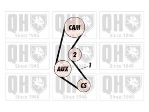 QUINTON HAZELL QTB186 paskirstymo diržas 
 Techninės priežiūros dalys -> Papildomas remontas
VT123, 13028-01M00, 13028-01M10