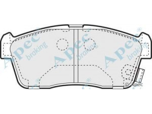 APEC braking PAD1111 stabdžių trinkelių rinkinys, diskinis stabdys 
 Techninės priežiūros dalys -> Papildomas remontas
0049197217, 0049197217000, 04465-B1020