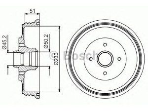 BOSCH 0 986 477 200 stabdžių būgnas 
 Stabdžių sistema -> Būgninis stabdys -> Stabdžių būgnas
6K9 501 615 A, 6K9 501 615 D, 6K9 501 615 A