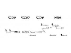 VENEPORTE 270037 išmetimo sistema