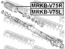 FEBEST MRKB-V75R gofruotoji membrana, vairavimas 
 Vairavimas -> Gofruotoji membrana/sandarinimai
MR510272