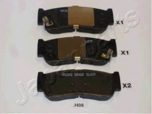 JAPANPARTS PP-H08AF stabdžių trinkelių rinkinys, diskinis stabdys 
 Techninės priežiūros dalys -> Papildomas remontas
58302-2BA00, 58302-2BA20, 583024AA00