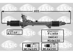 SASIC 7006032 vairo pavara 
 Vairavimas -> Vairo pavara/siurblys
95615724