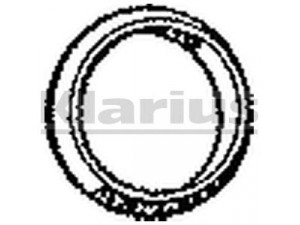 KLARIUS FDG42 tarpiklis, išleidimo kolektorius
GEX77897, 6688868, 18229S04X01