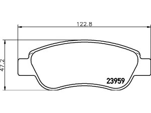 HELLA PAGID 8DB 355 012-141 stabdžių trinkelių rinkinys, diskinis stabdys 
 Techninės priežiūros dalys -> Papildomas remontas
1611456980, 4253,27, 425327, 425328