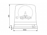 BOSCH 7 782 362 207 besisukantis švyturėlis; besisukantis švyturėlis
7H0 941 087 A