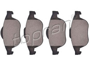 TOPRAN 700 646 stabdžių trinkelių rinkinys, diskinis stabdys 
 Techninės priežiūros dalys -> Papildomas remontas
4106 076 13R, 7701 206 599, 7701 208 182