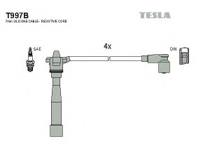 TESLA T997B uždegimo laido komplektas 
 Kibirkšties / kaitinamasis uždegimas -> Uždegimo laidai/jungtys
46425912