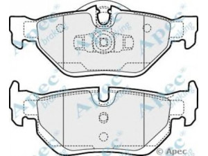 APEC braking PAD1447 stabdžių trinkelių rinkinys, diskinis stabdys 
 Techninės priežiūros dalys -> Papildomas remontas
34216767150, 34216773161, 34216774692