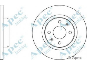 APEC braking DSK3035 stabdžių diskas 
 Dviratė transporto priemonės -> Stabdžių sistema -> Stabdžių diskai / priedai
6001547683, 7701208252, 6001547683