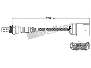 WALKER PRODUCTS 250-24569 lambda jutiklis
036 906 262 D, 06B 906 265 A, 036 906 262 D