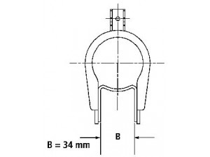 SACHS 200 053 amortizatorius